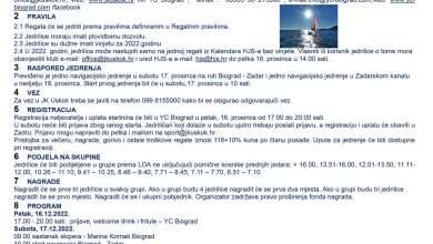 Photo of Božićna regata 17.-18.12.2022.